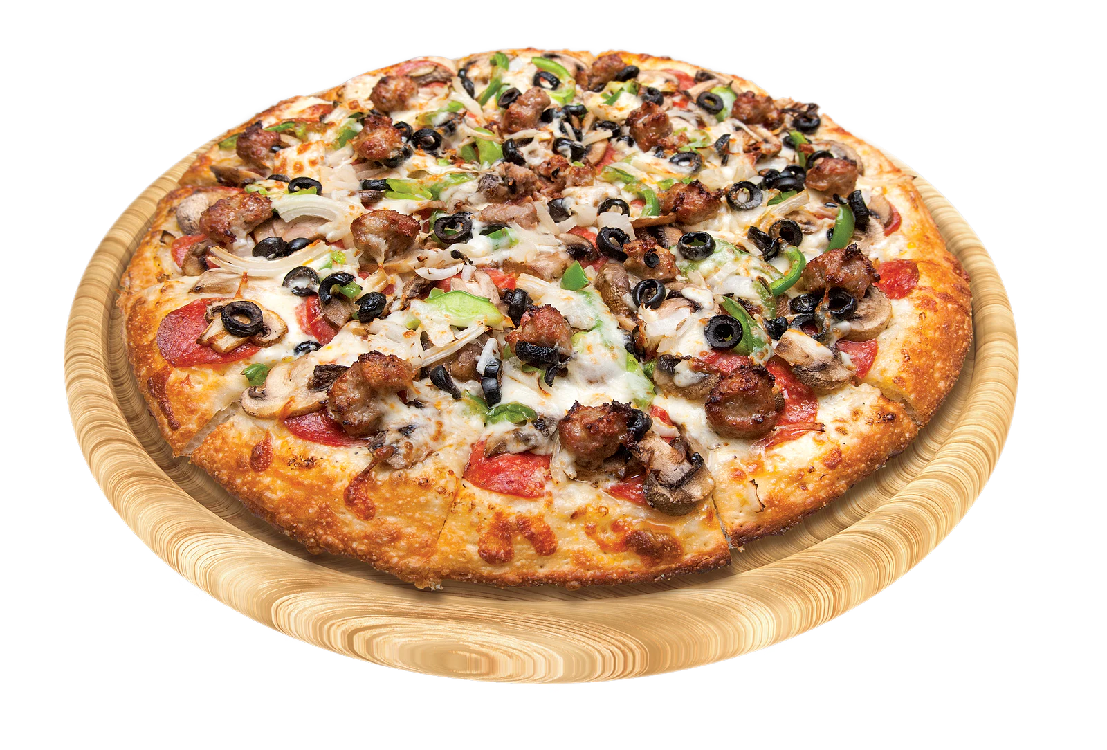 Combination pizza from Supreme Pizza
