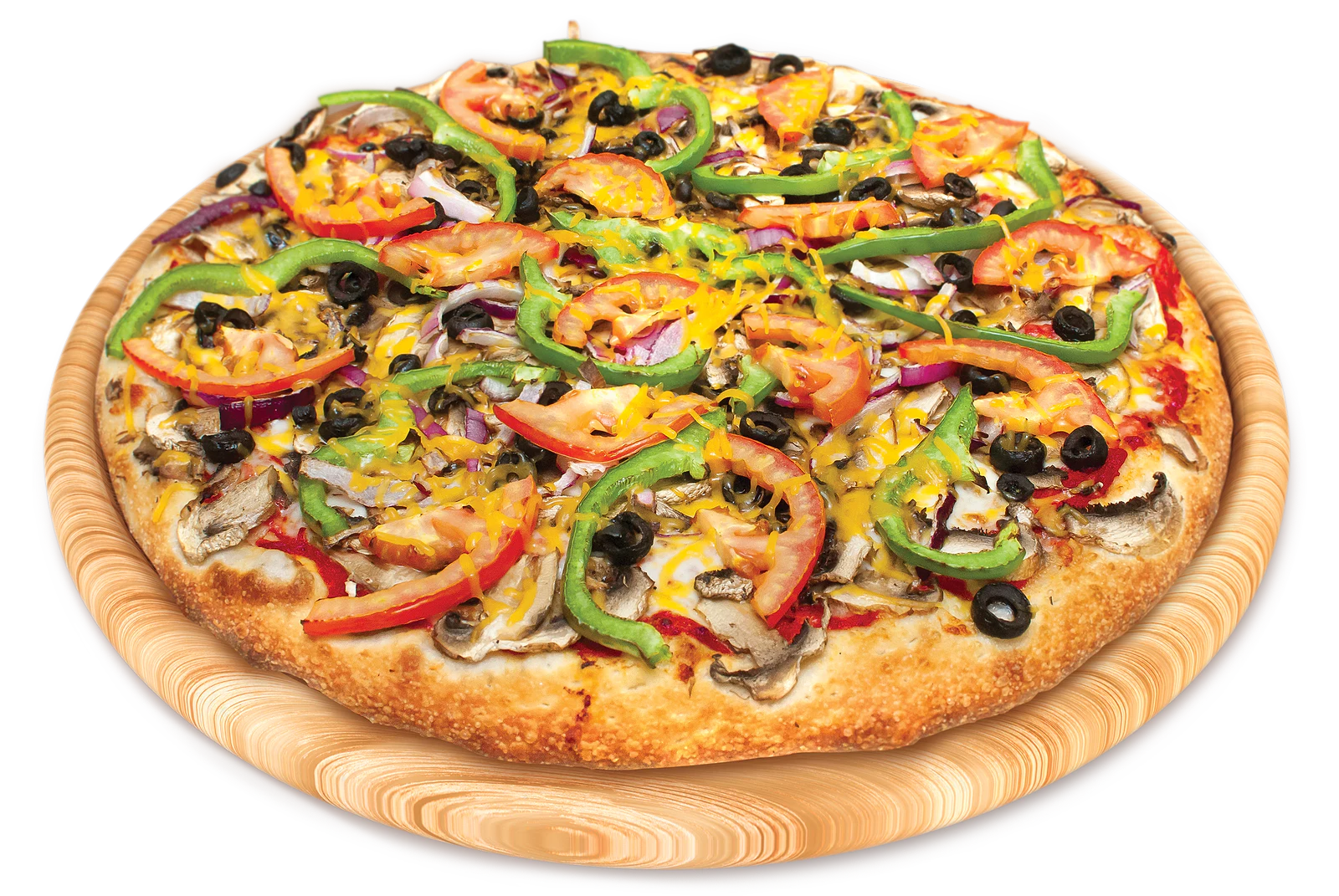 Veggie pizza from Supreme Pizza